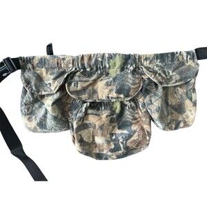 Mossy Oak Hunting Camo Fanny Pack Waist Bag Outdoor Multiple Pockets Woods